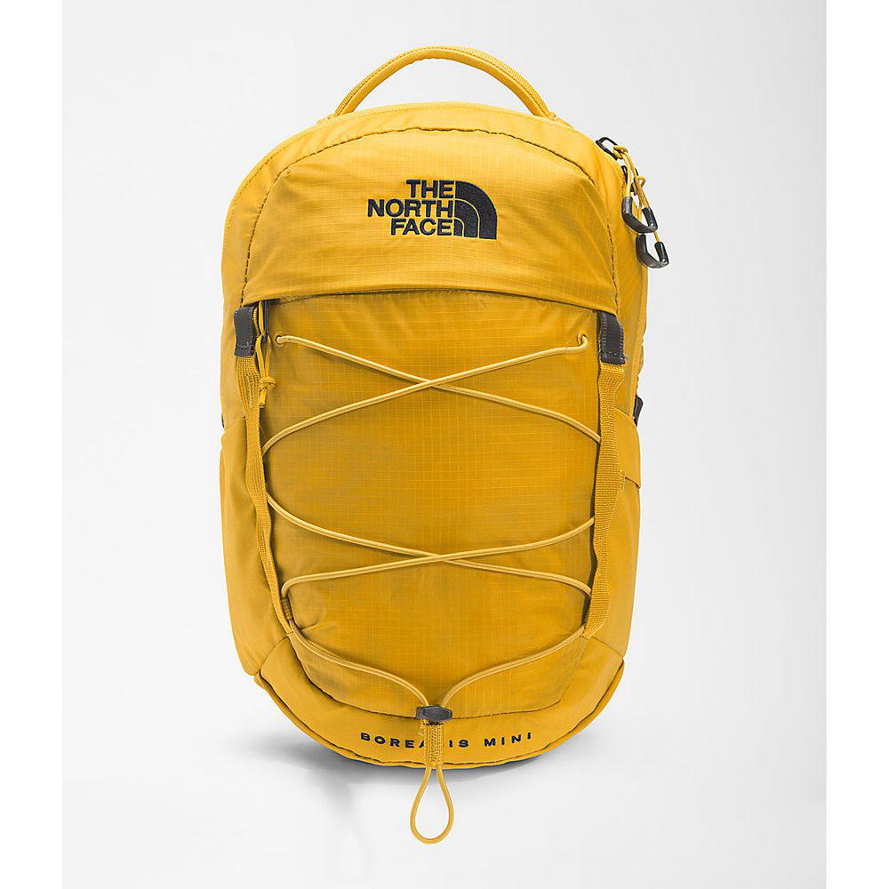 The North Face Borealis Mini Αγόρια Σακιδιο Πλατησ - Κίτρινα / Μαυρα (SOWZ89732)